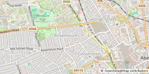 Map of Aberdeen