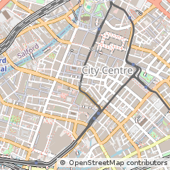 Map of Manchester