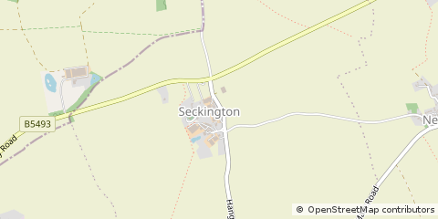 Map of Tamworth
