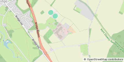Map of Canterbury