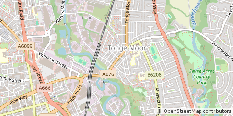 Map of Bolton