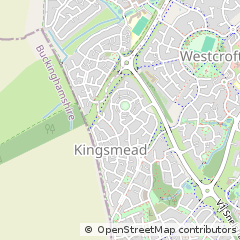 Map of Milton Keynes, South Woodford