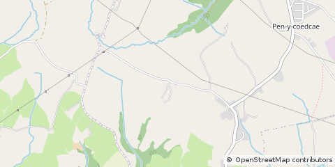 Map of Pontypridd, Rhondda Cynon Taff
