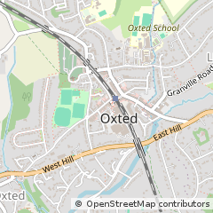 Map of Oxted