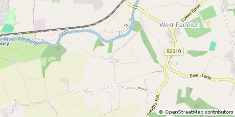 Map of Maidstone, Kent
