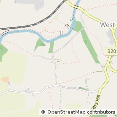 Map of Maidstone, Kent