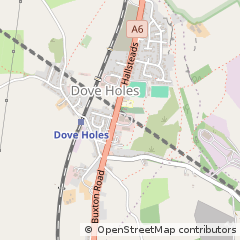 Map of Oakham, Derbyshire