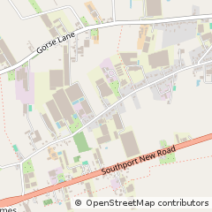 Map of Preston, Lancashire