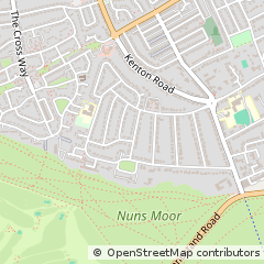 Map of Morpeth