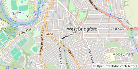 Map of Nottingham