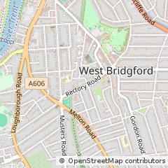 Map of Nottingham