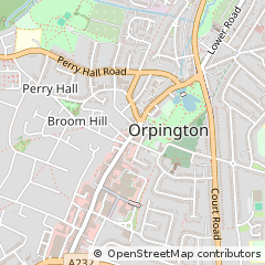 Map of Orpington