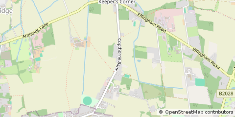 Map of Copthorne