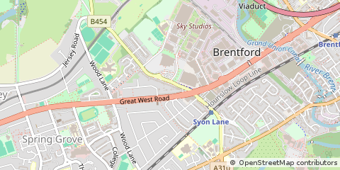 Map of Isleworth