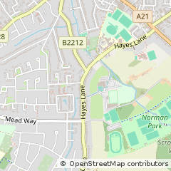Map of Bromley