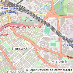 Map of Manchester