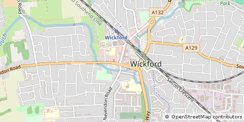 Map of Wickford