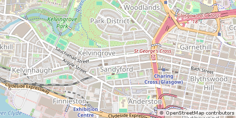 Map of Glasgow