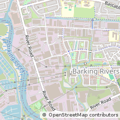 Map of Barking, Essex