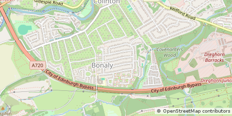 Map of Edinburgh