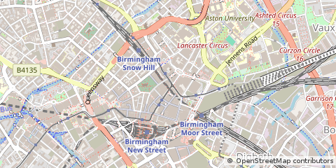 Map of Birmingham