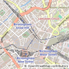 Map of Birmingham
