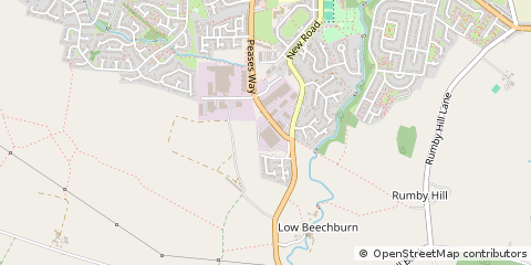 Map of Crook, CO. Durham