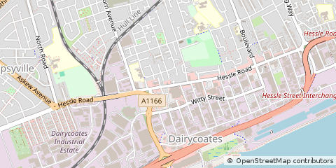 Map of Hull