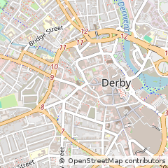 Map of Derby, Derbyshire