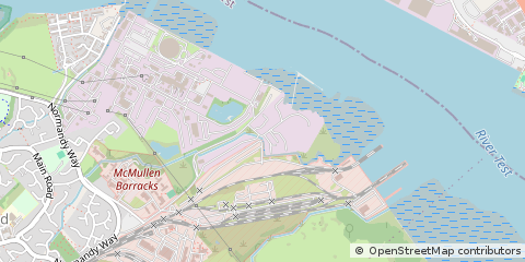 Map of Southampton, Hants