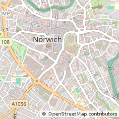 Map of Norwich, Norfolk