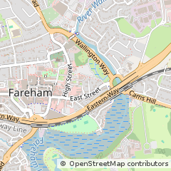 Map of Fareham