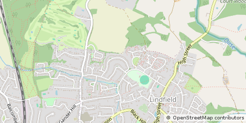 Map of Haywards Heath, Sussex