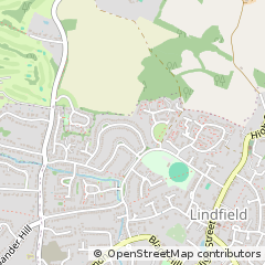 Map of Haywards Heath, Sussex