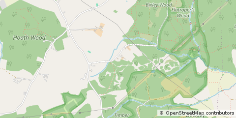 Map of RYE, East Sussex