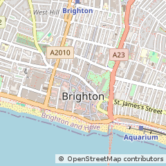 Map of Brighton, East Sussex