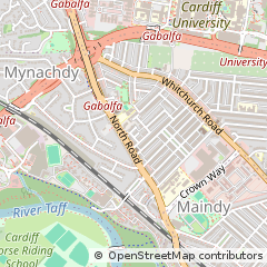 Map of Cardiff