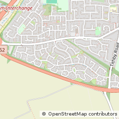 Map of Bingham, Nottinghamshire