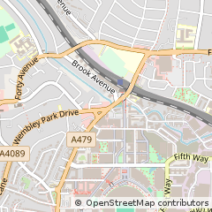 Map of Wembley