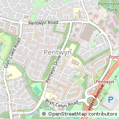 Map of Cardiff