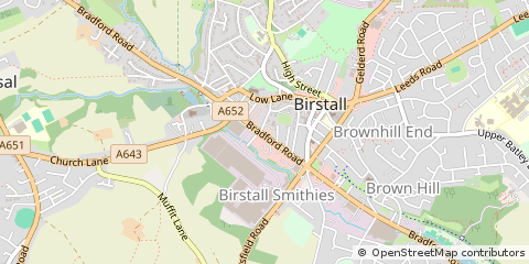 Map of Batley