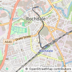 Map of Rochdale
