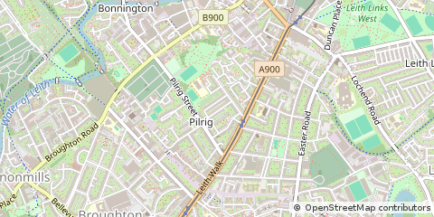 Map of Edinburgh