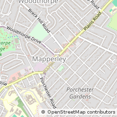 Map of Nottingham