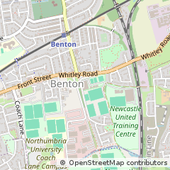 Map of Newcastle Upon Tyne