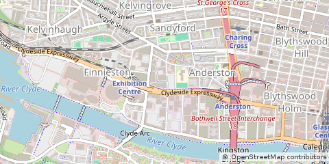 Map of Glasgow