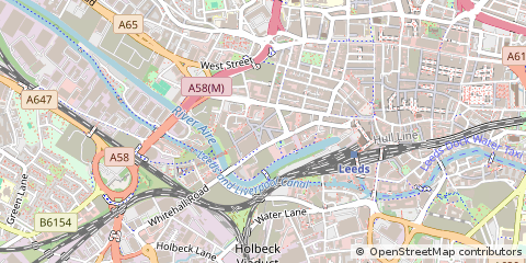 Map of Leeds