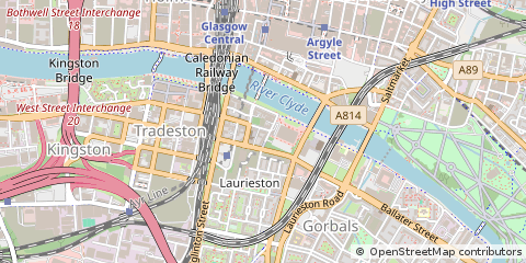 Map of Glasgow