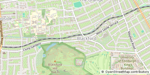 Map of Edinburgh