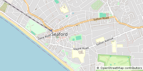 Map of Seaford